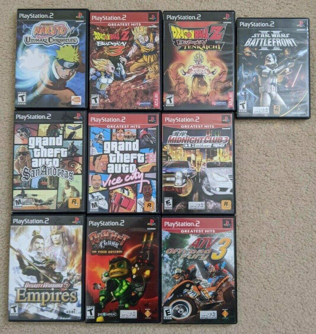 Playstation 2 - Games