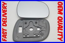 LEXUS RX 400h 2003-2008 CLIP ON WING MIRROR GLASS CONVEX HEATED RIGHT HAND SIDE