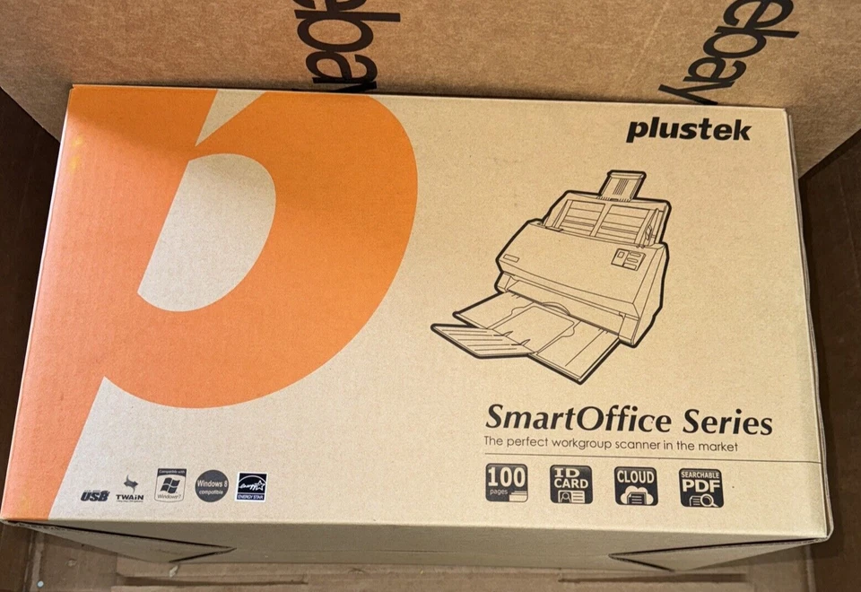 Plustek  smart office ps406u 40ppm/80 Ipm (color, 200dpi,A4) 600x600dpi hardware - Image 3 of 4