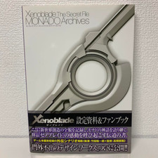 Xenoblade Chronicles The Secret File MONADO Archives Art Book Switch JAPAN USED