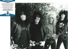 TOMMY LEE MOTLEY CRUE DRUMMER SIGNED AUTHENTIC 8x10 PHOTO 4 BECKETT COA BAS