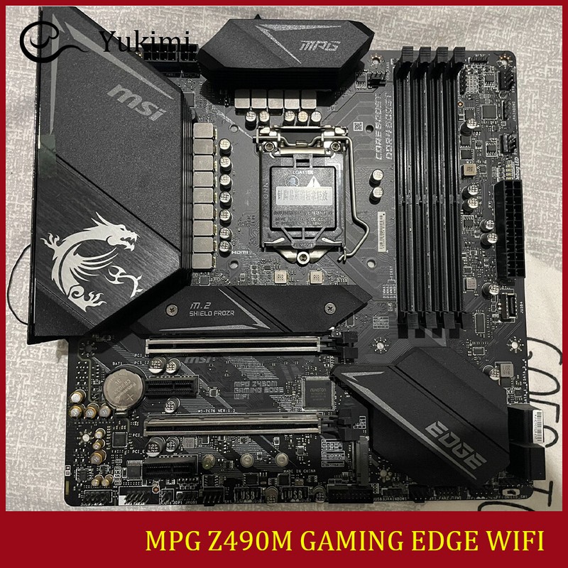 FOR MSI MPG Z490M GAMING EDGE WIFI DDR4*4 LGA 1200 128GB Micro-ATX Motherboard