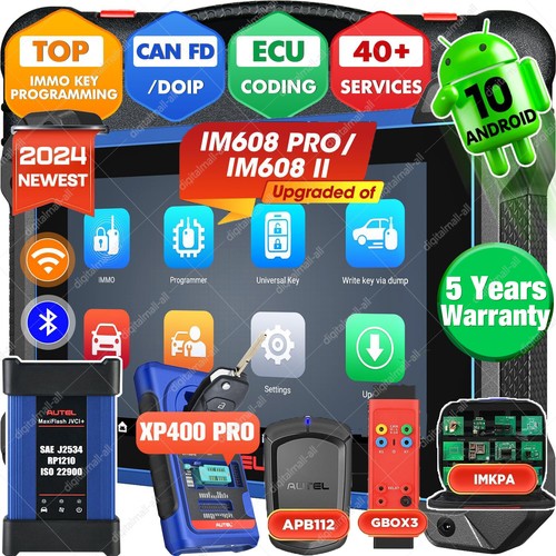 Autel MaxiIM IM608 PRO II XP400 PRO Key Programming Tool, IM608S II Scanner