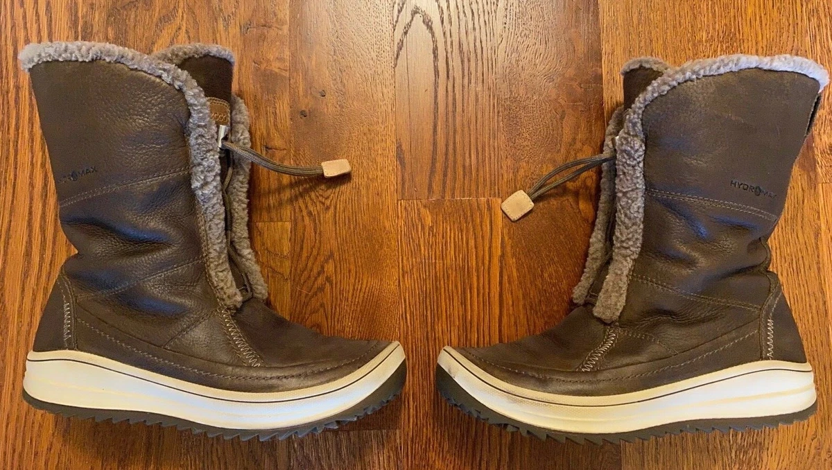 ECCO Trace Tie Women&#039;s EU 37 US 6/6.5 Hydromax Cold Weather Boots | eBay