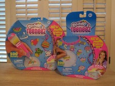 New BEADOS TEENEEZ Lot of 2 Sets STARTER PACK & SWEET 'N' PETITE CHARMS