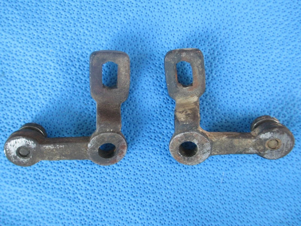 2 Vintage Safe Linkages for Combination Lock Mosler Bahmann & Co 1882 Safe CC1 - Image 2 of 4