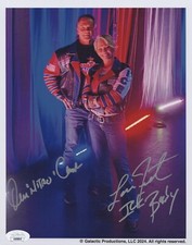 American Gladiators Nitro & Ice photo signed by Dan Clark & Lori Fetrick JSA COA