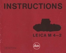 Leica M 4-2 Instruction Manual