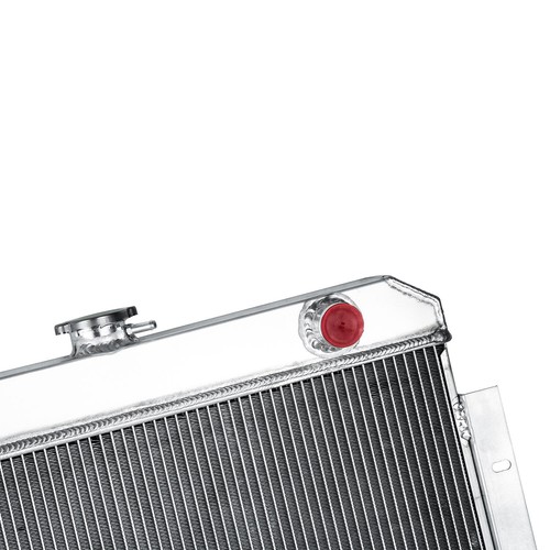 4-Row Aluminum Radiator Fits 1972-1986 Jeep CJ5 CJ6 CJ7 Scrambler 3.8L 4.2L 5.0L - Picture 8 of 9