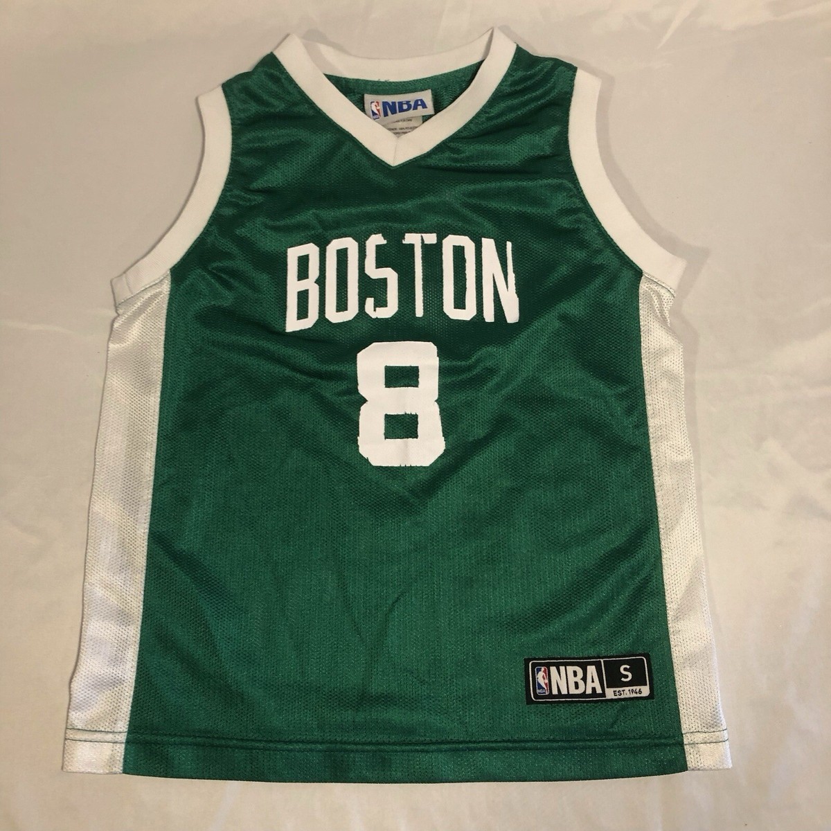 Boston Celtics NBA Small (6-7) Jersey Green #8 Jeff Green READ