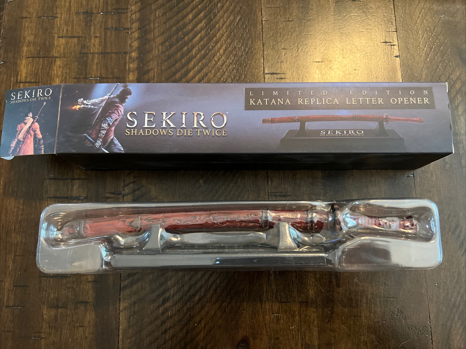 Sekiro Shadows Die Twice Limited Edition Katana Replica Letter Opener