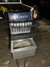 Pepsi soda fountain with power units and carbonator - great for food truck
