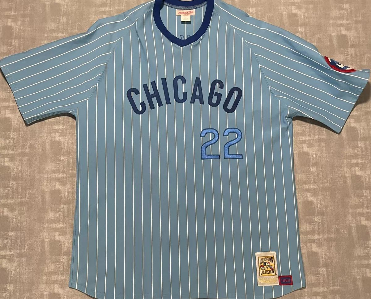 Authentic Vintage Mitchell & Ness MLB Chicago Cubs Bill Buckner Baseball  Jersey