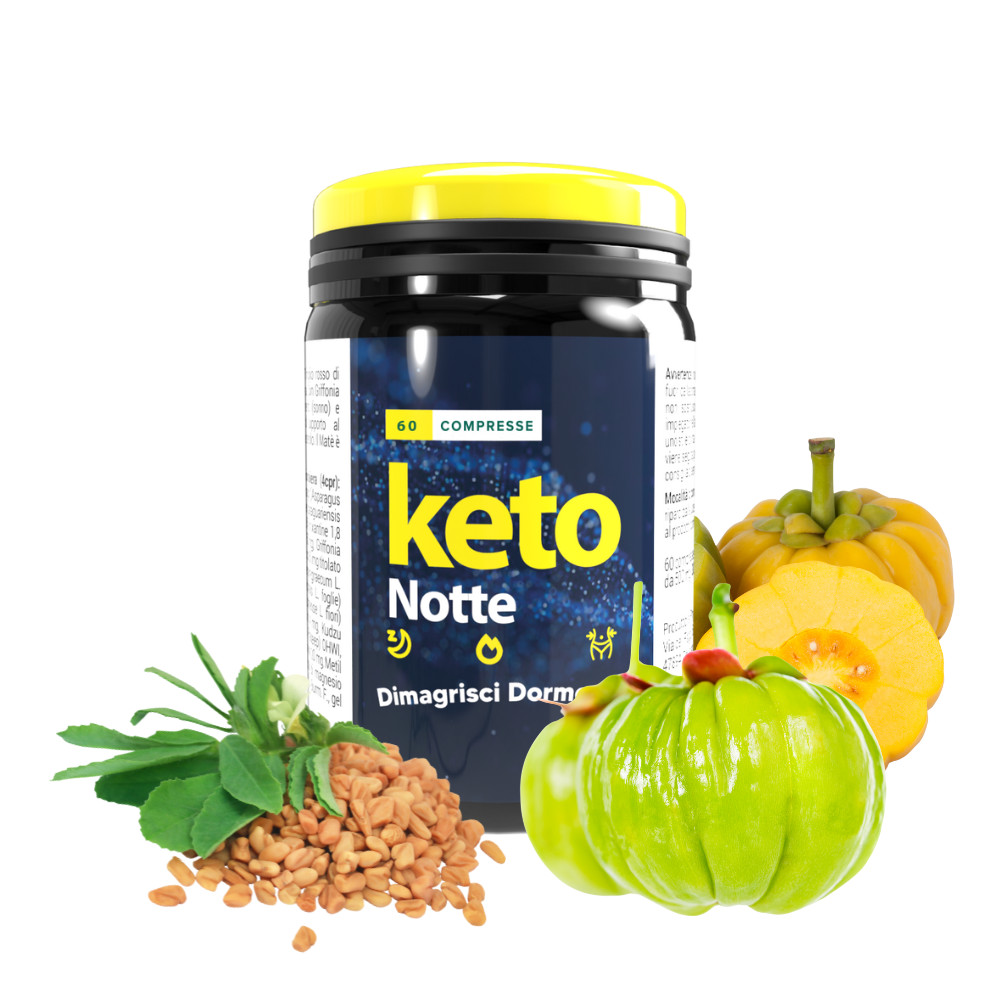 Keto Noche Suplemento para Adelgazar Saciante Dieta Quema Grasa Pérdida de Peso