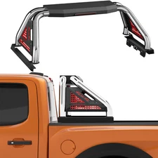 Adjustable Bed Roll Sport Bar For 2005-2024 Toyota Tacoma Truck Chase Roof Rack