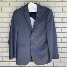JOS A BANK Navy Blue Blazer Sports Coat Men's Size 39R Tailored Fit Jacket