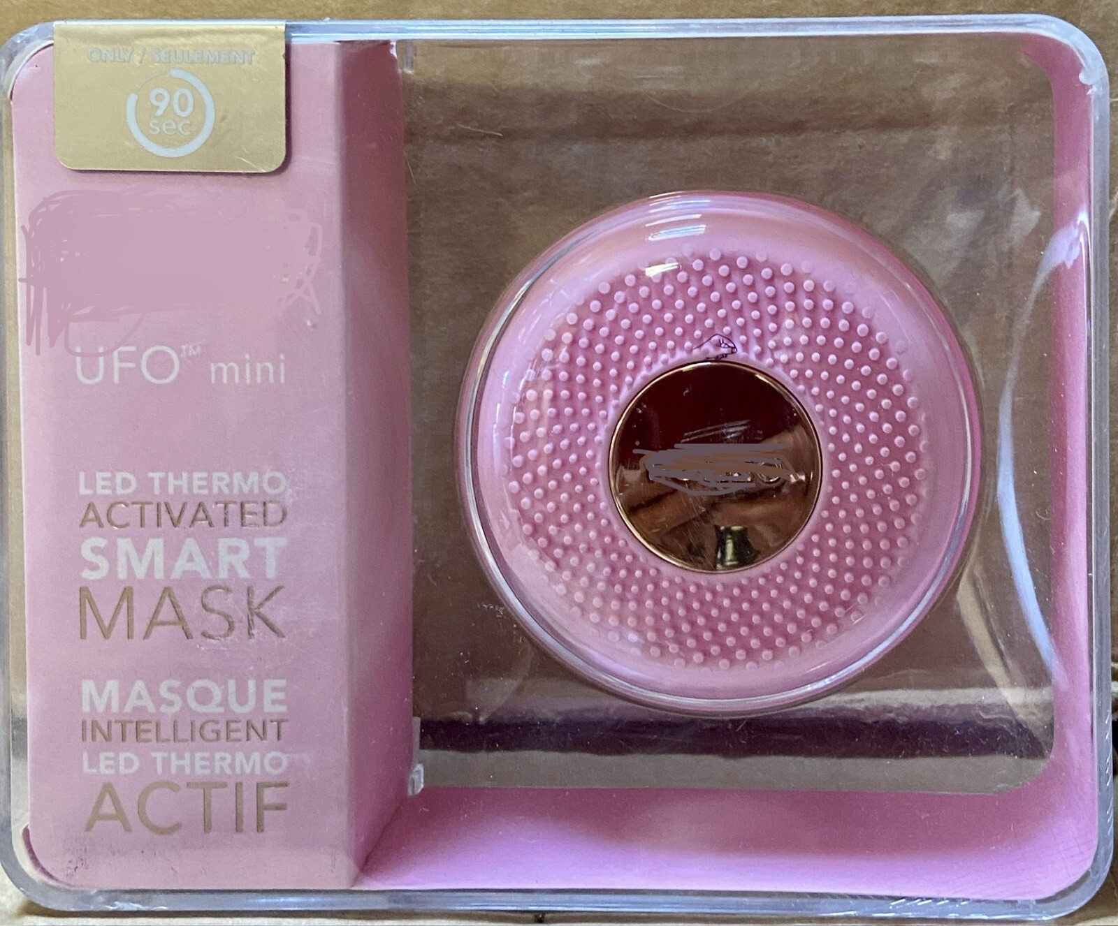 Foreo UFO Mini LED Thermo Activated Smart Mask Device - Pink - NEW!! Free Masks