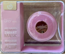 Foreo UFO Mini LED Thermo Activated Smart Mask Device - Pink - NEW!! Free Masks