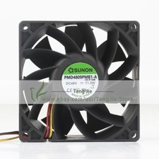 Sunon PMD4809PMB1-A DC48V 11.5W 9038 90x90x38mm 9cm three-Wire Axial Cooling fan