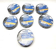 Lot Of 7 Shurtape 28602 EV 57 Black Electrical Tape 0.75in x .007in x 66ft