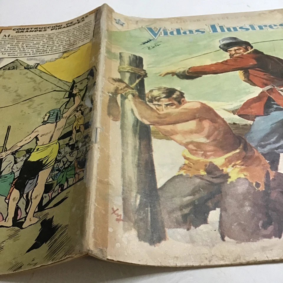1958 COMICS MEXICANOS ESPAÑOLES VIDAS ILUSTRES #28 FEDOR DOSTOIEVSKI NOVARO MÉXICO Foto 3 de 4