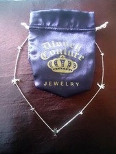 Legitimate Disney Necklace With The Tinkerbell In White Gold