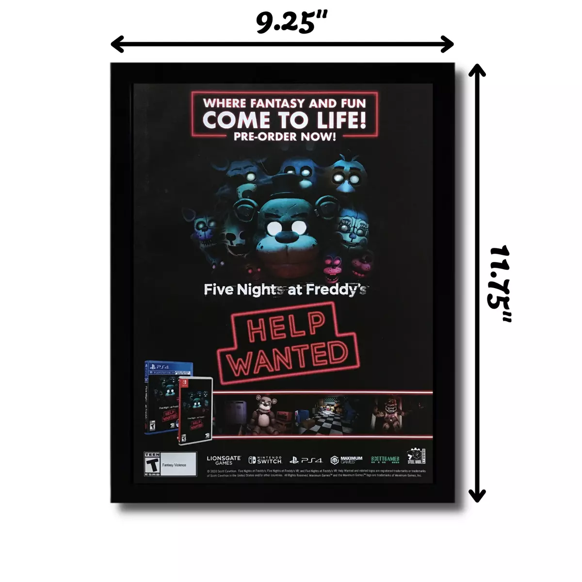 Five Nights at Freddy's: Help Wanted (PS4) está em promoção na   Brasil!