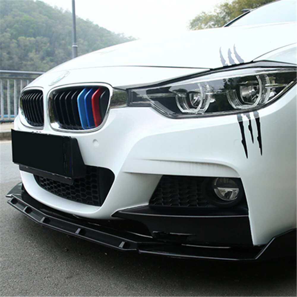 Universal Black Fit For 2017-2022 Acura NSX Front Bumper Splitter Spoiler Lip