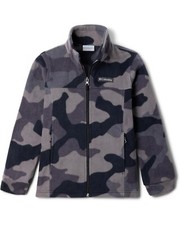 Columbia Boys Zing III Gray Camo Printed Fleece Jacket L134204 Size L 14/16 