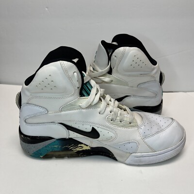 Size 9 - Nike Air Force 180 Mid White Grey Emerald for sale online