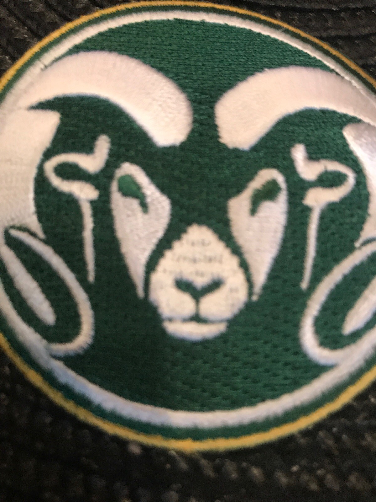 CSU Colorado State Rams Vintage Embroidered Iron on Patch (NOS) 2.75” X ...