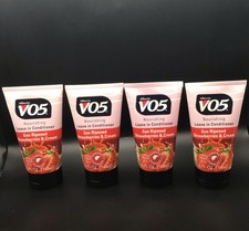 4 ALBERTO VO5 Strawberries and Cream Leave In Hair Conditioner Shea Coconut