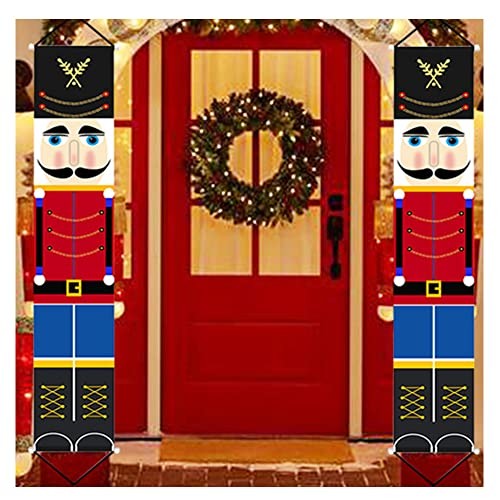 Christmas Nutcracker Banner Decorations Outdoor - 6.2ft Solider Nutcracker - Picture 2 of 7