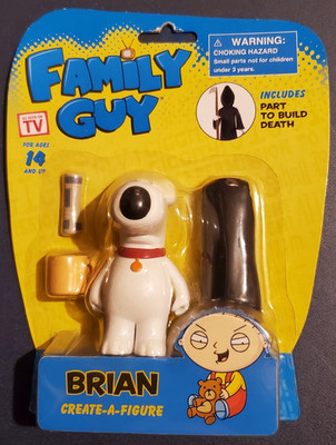 2013 Family Guy Create-A-Figure Brian BAF Death