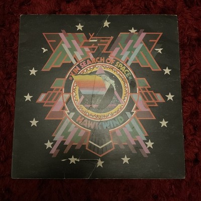 HAWKWIND ALBUM X IN SEARCH OF SPACE UAG 29202 UK 1ST PRESS 1971 Vg+ With Booklet