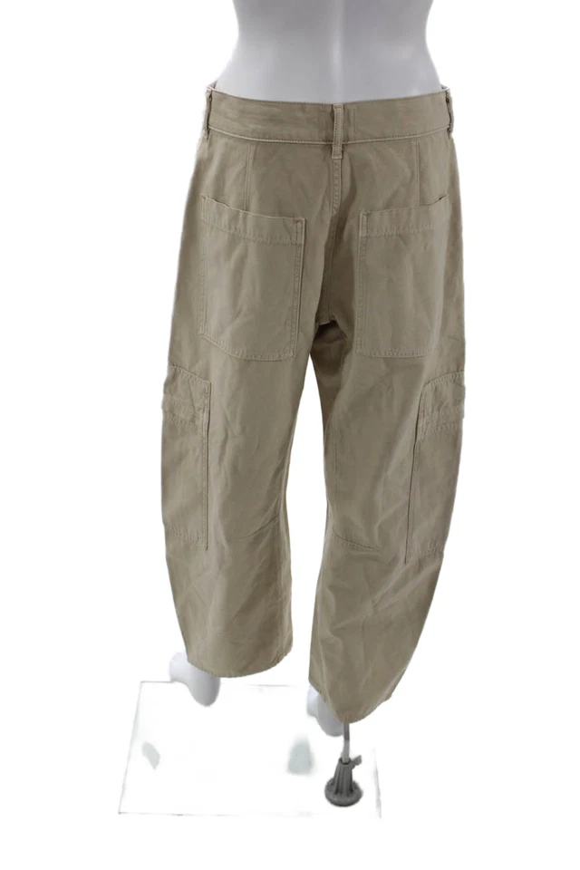 Pantalones Cortos Citizens of Humanity Unisex Beige Carga Algodón Talla 27 Foto 3 de 4