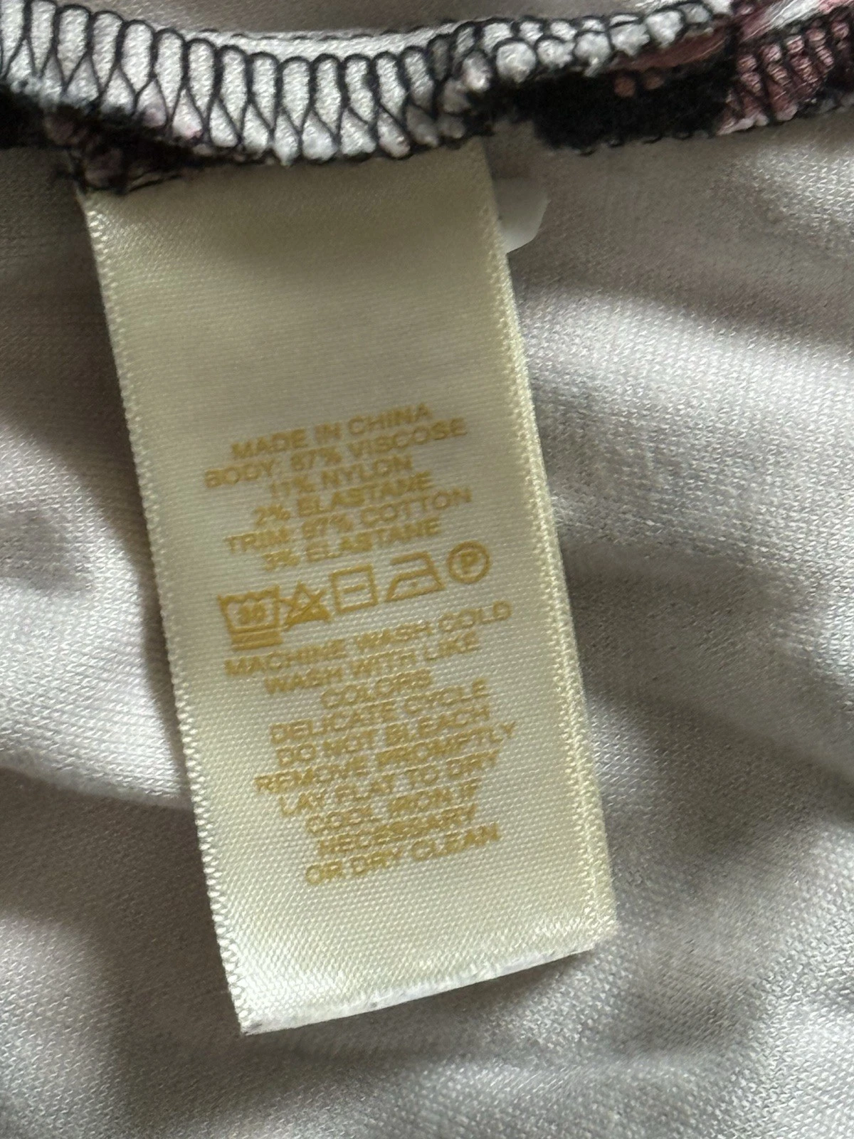 Abito Kate Spade New York nero rosa floreale 92 cm 2 anni 2T colletto bottoni grandi