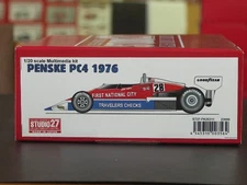 MODEL KIT: 1/20 FK20311 1976 1st National Penske PC4 Full Engine FREE SHIPPING