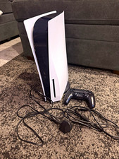 Sony PlayStation 5 PS5 Blu-Ray Disc Console 4K Wi‑Fi DualSense & Cables