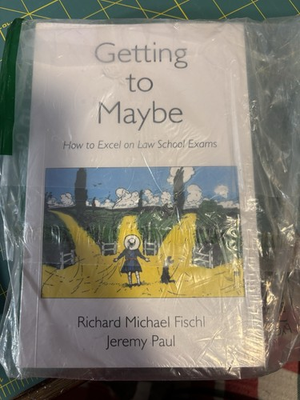#ad Getting to Maybe : How to Excel on Law School Exams by Jeremy Paul and... $12.00