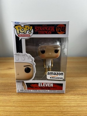 Funko Pop! Vinyl Stranger Things Eleven 1248 Amazon Exclusive White Beige