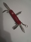 Vintage Wenger Switzerland Multitool Red Stainless Steel Pocket Knife K11 — photo 4