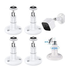 2/4X Universal Wall Mount Bracket for Security Camera with 1/4"Screw Connector