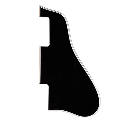 Black 5Ply Jazz Guitar Pickguard Scratch Plate Fit Epiphone ES335