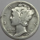 1919-S Mercury Dime - BF/Obverse Rim Ding (Lot#1)