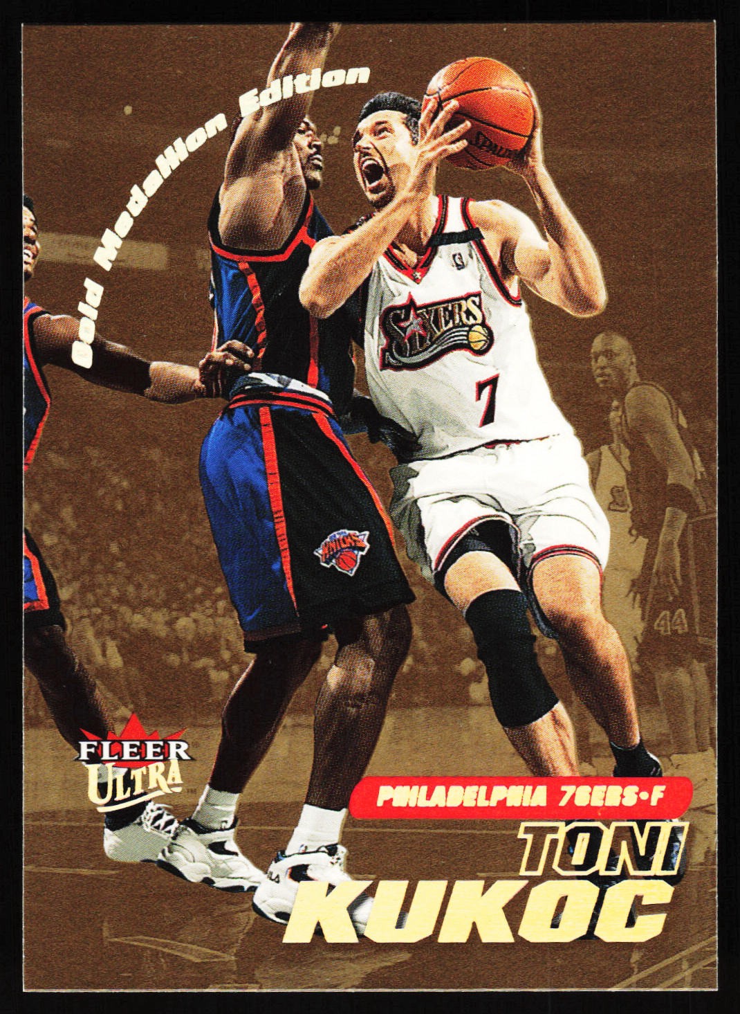 2000-01 Ultra #65G Toni Kukoc Gold Medallion