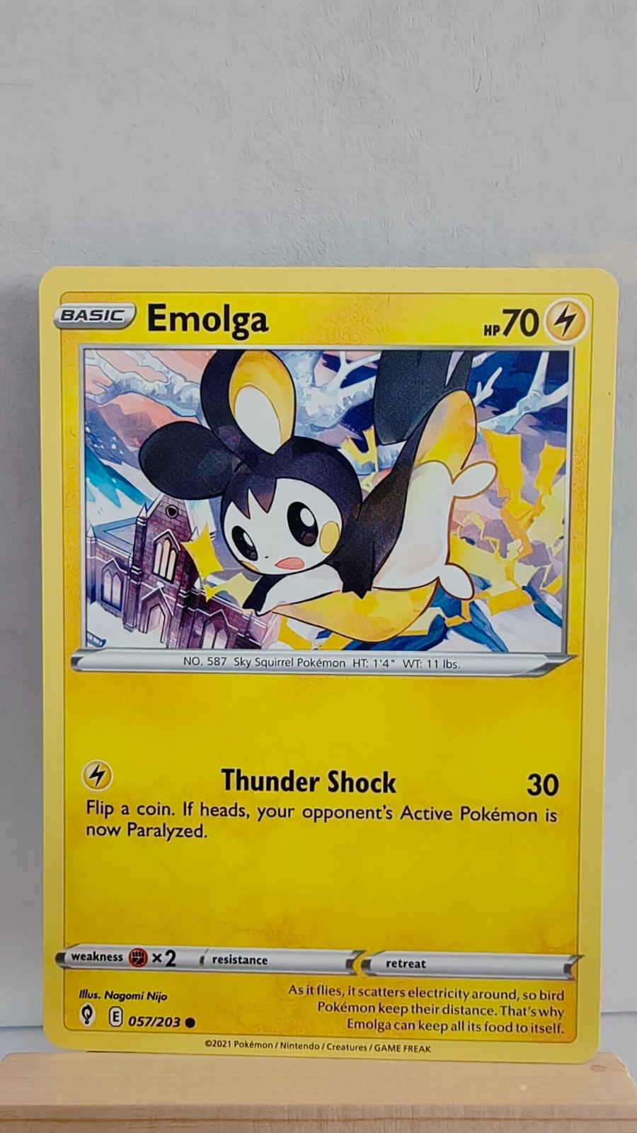 Emolga [LP] - Pokemon TCG Evolving Skies 057/203 [Common]