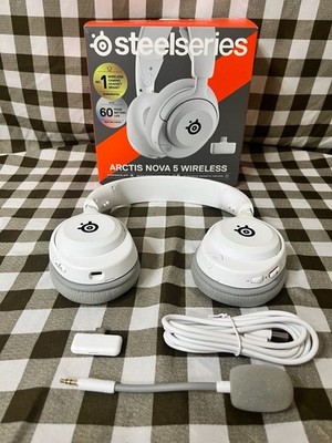 SteelSeries Arctis Nova 5 Wireless Gaming Headset White