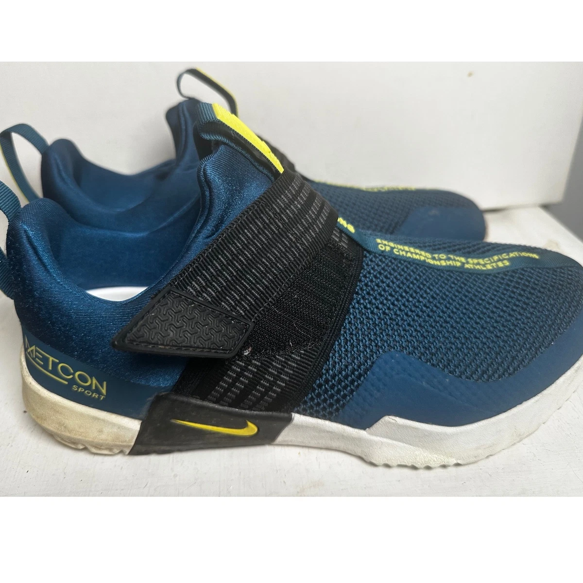 Nike Metcon Training Shoes Men\'s‎ Size 11 Blue Yellow BV1636-474 Athletic Gym Amazon.com | Nike Free Metcon 5 Men main image 4
