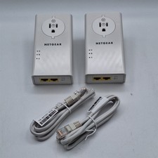NETGEAR Powerline Adapter 2000 Mbps 2 Gigabit Ethernet Ports PLP2000 
